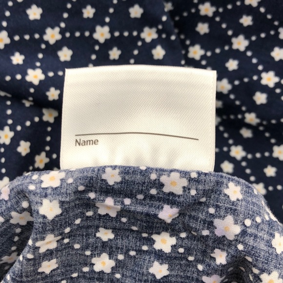 Hanna Andersson Navy Floral Print Dress - Picture 4 of 5